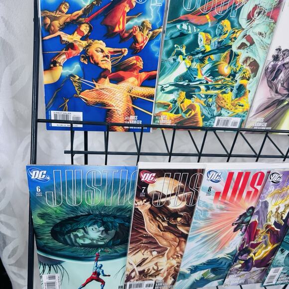 Justice 1-12 & #1 Villains Cover Lot Alex Ross DC Comics - Picture 7 of 7